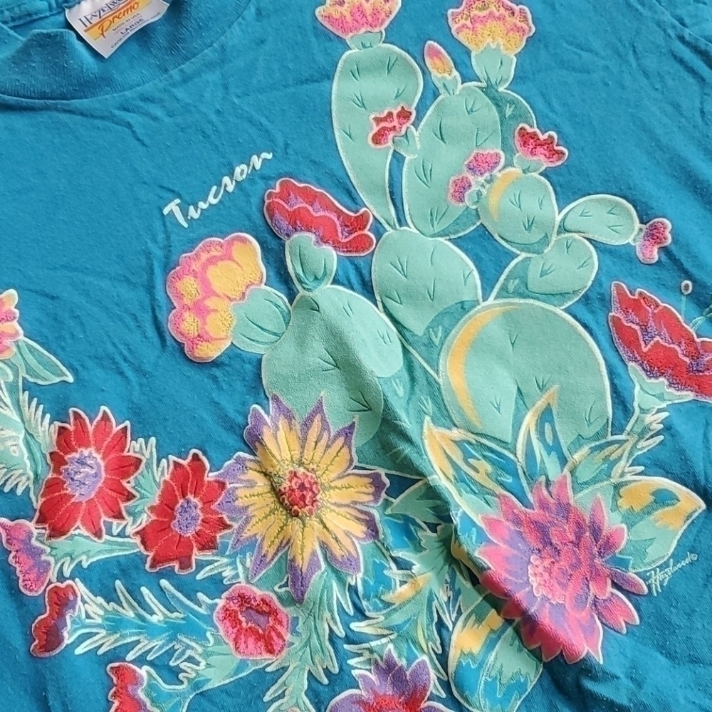 Vintage Grandma Y2K 90's Tuscon Tshirt Sz Lg - Picture 2 of 3